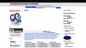 What Contabilidadpuntual.net website looked like in 2020 (3 years ago)