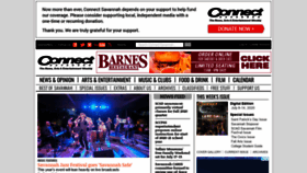 What Connectsavannah.com website looked like in 2020 (4 years ago)
