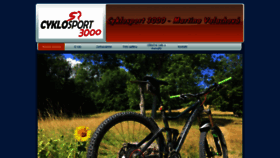 What Cyklosport3000.sk website looked like in 2020 (3 years ago)