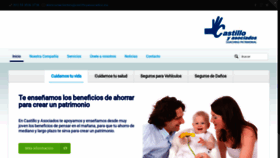 What Castilloyasociados.mx website looked like in 2020 (3 years ago)