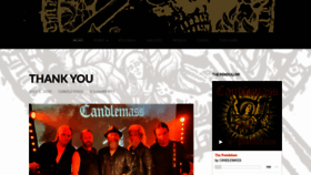 What Candlemass.se website looked like in 2020 (3 years ago)
