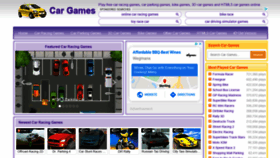 What Car-racinggames.com website looked like in 2020 (3 years ago)