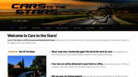 What Carstothestars.com website looked like in 2020 (3 years ago)