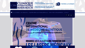 What Clinique-internationale-marrakech.com website looked like in 2020 (3 years ago)