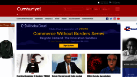 What Cumhuriyet.com.tr website looked like in 2020 (3 years ago)