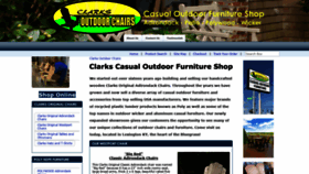 What Clarksoutdoorchairs.com website looked like in 2020 (3 years ago)