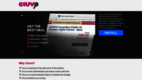 What Ciuvo.com website looked like in 2020 (3 years ago)
