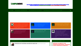 What Campusnews.com.ng website looked like in 2020 (3 years ago)