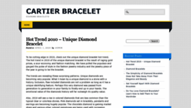 What Cartierbracelet.us website looked like in 2020 (3 years ago)