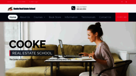 What Cookeschool.com website looked like in 2020 (3 years ago)