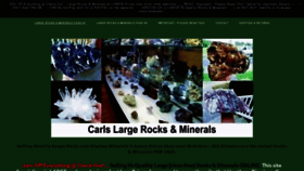 What Carlsrocksandminerals.com website looked like in 2020 (5 years ago)