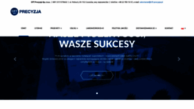 What Cft-precyzja.pl website looked like in 2020 (3 years ago)