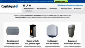 What Condizionati.it website looked like in 2020 (3 years ago)