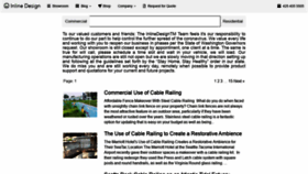 What Cablerailing.com website looked like in 2020 (3 years ago)