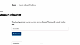 What Cercledesvolontaires.fr website looked like in 2020 (3 years ago)