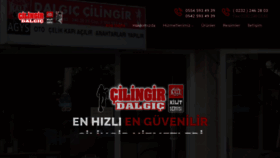 What Cilingirizmir.com website looked like in 2020 (3 years ago)