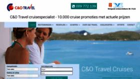 What Cruise-reizen.be website looked like in 2020 (3 years ago)