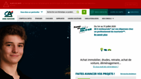 What Ca-des-savoie.fr website looked like in 2020 (3 years ago)