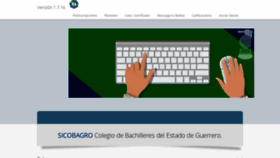What Cobachgro.edu.mx website looked like in 2020 (3 years ago)