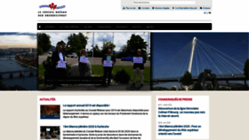 What Conseilrhenan.org website looked like in 2020 (3 years ago)