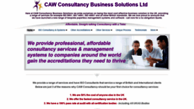 What Cawconsultancy.co.uk website looked like in 2020 (3 years ago)