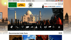 What Capertravelindia.com website looked like in 2020 (3 years ago)