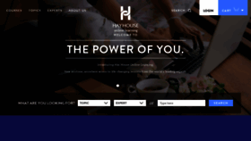 What Courses.hayhouseu.com website looked like in 2020 (3 years ago)
