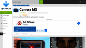 What Camera-mx.en.uptodown.com website looked like in 2020 (3 years ago)