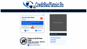 What Creditrauplatnici.ro website looked like in 2020 (3 years ago)