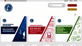 What Cisa.gov website looked like in 2020 (3 years ago)