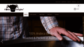What Coffeecapsuledelights.com.au website looked like in 2020 (3 years ago)