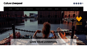 What Cultureliverpool.co.uk website looked like in 2020 (3 years ago)