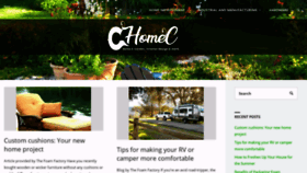What Chomec.com website looked like in 2020 (3 years ago)