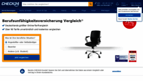 What Check24-bu.de website looked like in 2020 (3 years ago)