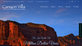 What Canyonvilla.com website looked like in 2020 (3 years ago)