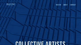 What Collectiveartists.com.au website looked like in 2020 (3 years ago)