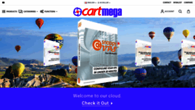 What Cartmega.com website looked like in 2020 (3 years ago)