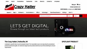 What Crazyhatter.com website looked like in 2020 (3 years ago)