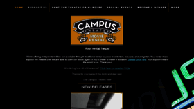 What Campustheatre.org website looked like in 2020 (3 years ago)