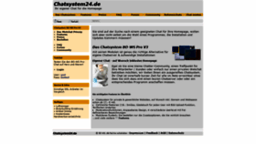 What Chatsystem24.de website looked like in 2020 (3 years ago)