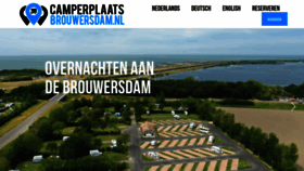 What Camperplaatsbrouwersdam.nl website looked like in 2020 (3 years ago)