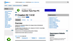 What Creation-kit.updatestar.com website looked like in 2020 (3 years ago)