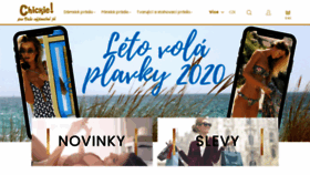 What Chickie.cz website looked like in 2020 (3 years ago)