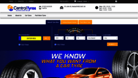 What Centraltyreswalsall.co.uk website looked like in 2020 (4 years ago)