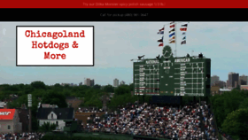 What Chicagolandhotdogs.com website looked like in 2020 (3 years ago)