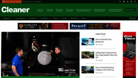 What Cleaner.com website looked like in 2020 (4 years ago)