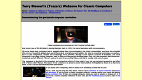 What Classic-computers.org.nz website looked like in 2020 (3 years ago)