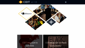 What Cidt.org.uk website looked like in 2020 (3 years ago)