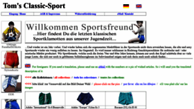 What Classic-sport.de website looked like in 2020 (3 years ago)