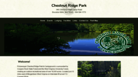 What Chestnutridgepark.com website looked like in 2020 (3 years ago)